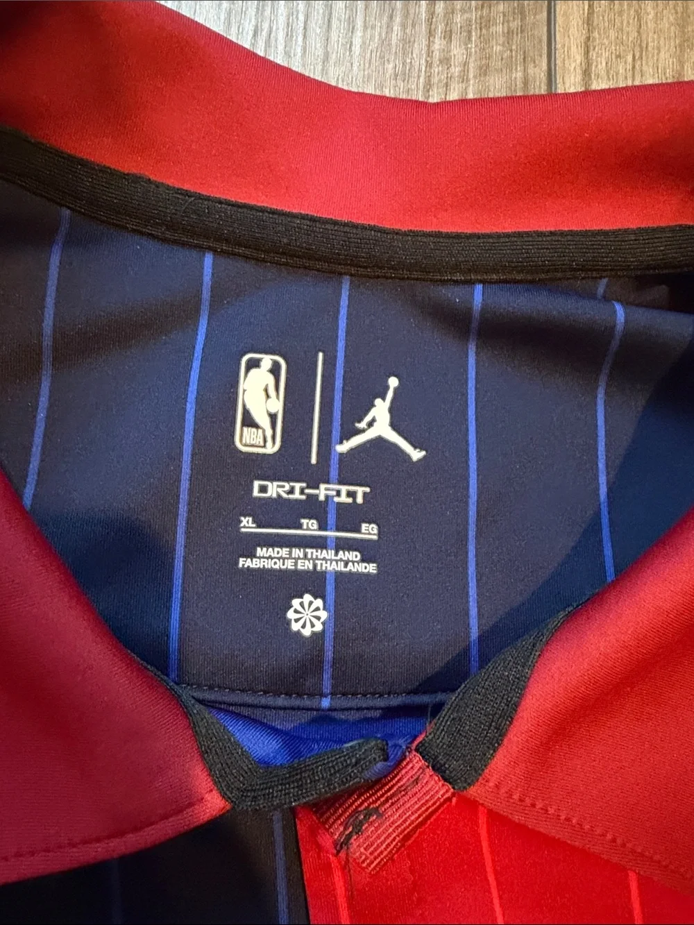 Men's Jordan 2024 NBA All-Star Warm Up Jersey Shirt Jacket XL